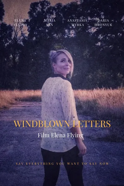 Windblown letters