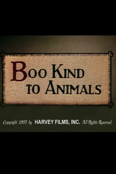 Boo Kind to Animals