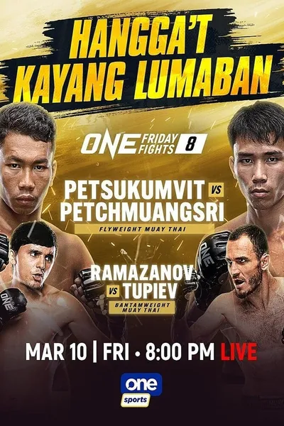 ONE Friday Fights 8: Petsukumvit vs. Petchmuangsri