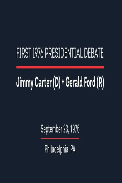 1976 First Presidential Debate