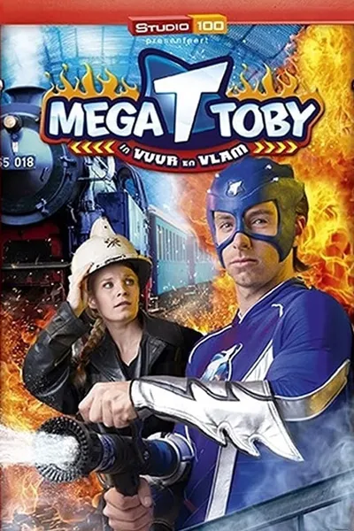 Mega Toby in vuur en vlam