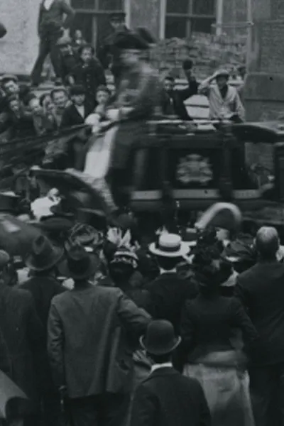 De opening van de beide kamers der Staten-Generaal door H.M. koningin Wilhelmina