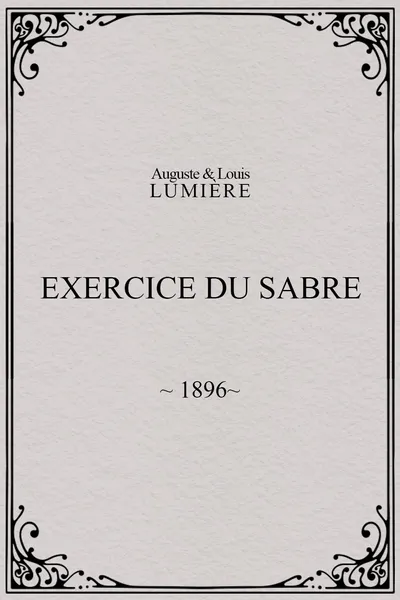 Exercice du sabre