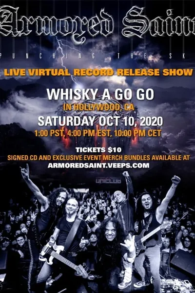 Armored Saint: Punching The Sky Record Release show