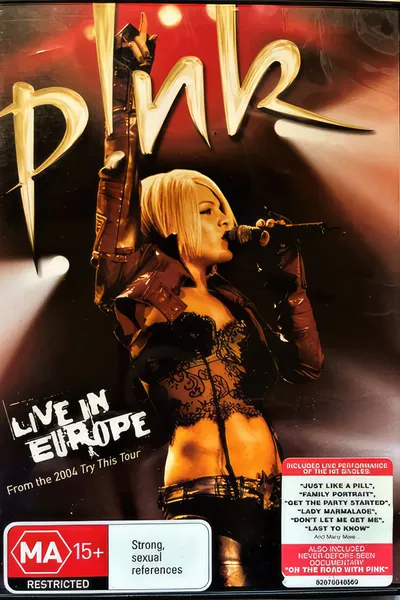 P!nk Live in Europe