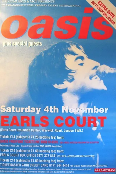 Oasis Live @ Earls Court 1995