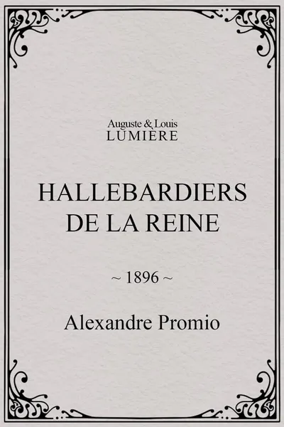 Hallebardiers de la reine