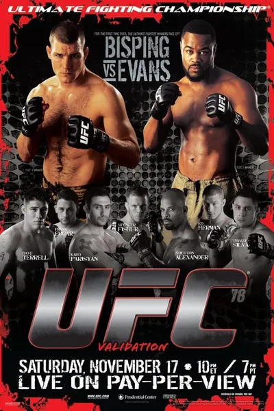 UFC 78: Validation