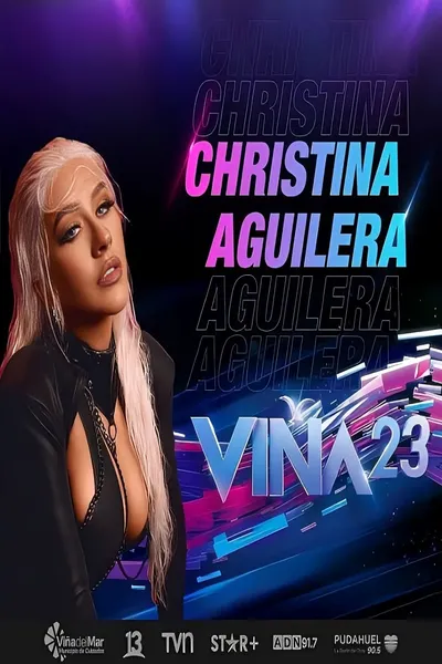 Christina Aguilera at Viña del Mar Festival