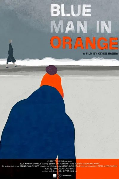 Blue Man in Orange