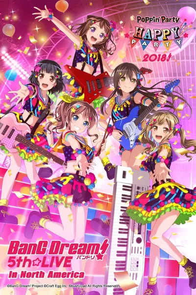 BanG Dream! 5th☆LIVE Day1:Poppin'Party HAPPY PARTY 2018!