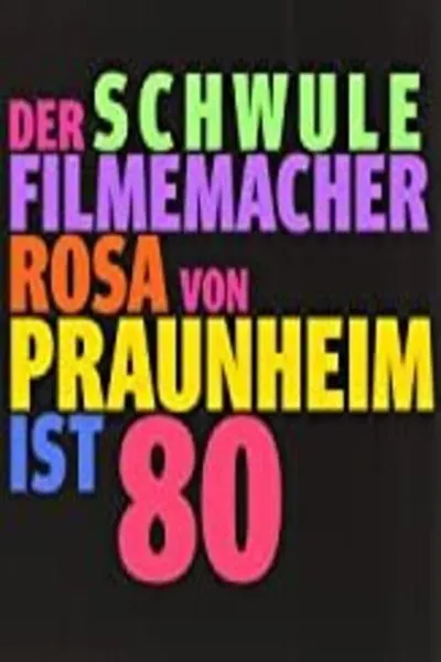 Glückskind: Der schwule Filmemacher Rosa von Praunheim ist 80