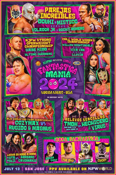 NJPW Presents CMLL Fantastica Mania 2024 - Lucha Libre USA