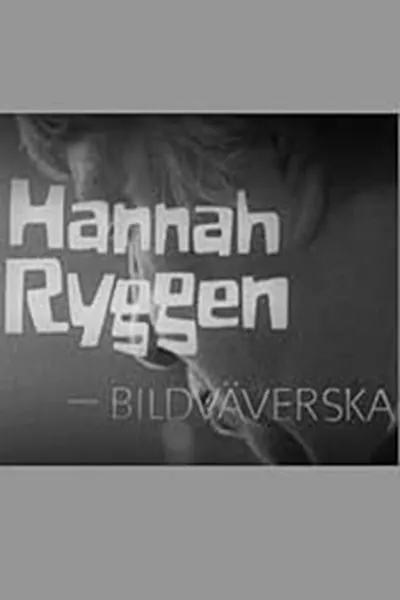 Hannah Ryggen - bildväverska