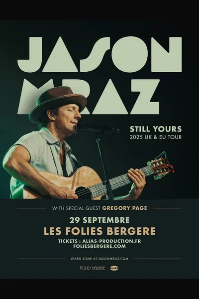 Jason Mraz aux Folies Bergere