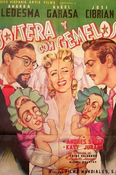 Soltera y con gemelos