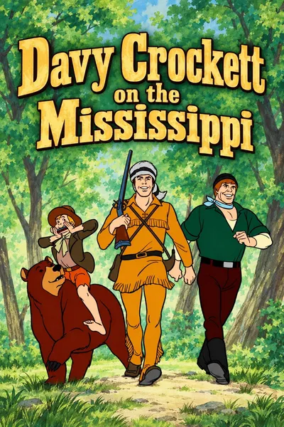 Davy Crockett on the Mississippi
