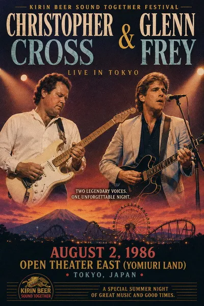 Christopher Cross & Glenn Frey - Live at the Open Theater East Tokyo