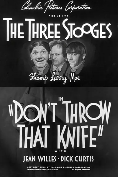 Don't Throw That Knife