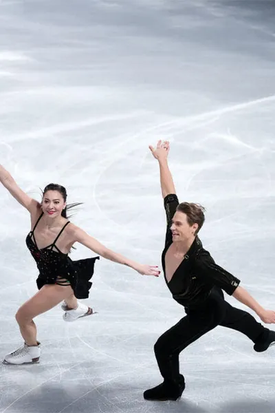 Saulius and Allison. The Olympic Dream