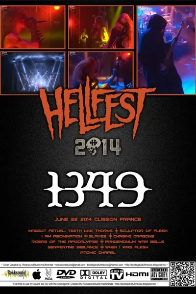 1349 - Live at Hellfest, Clisson, FRA 2014