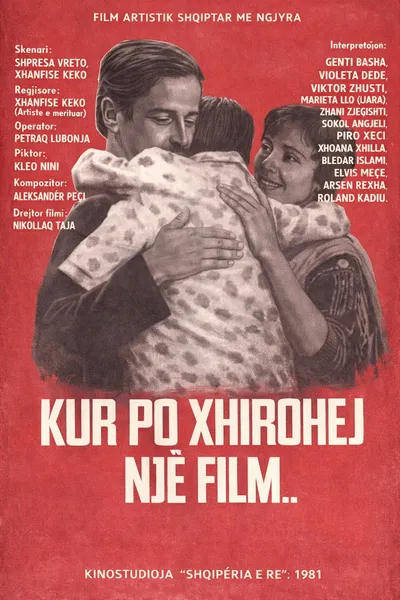 When a Film Was Being Shot