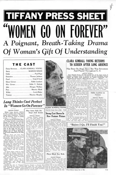 Women Go on Forever