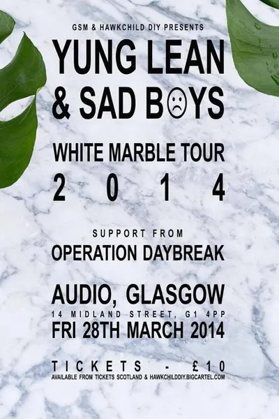 Sadboys: White Marble Tour 2014