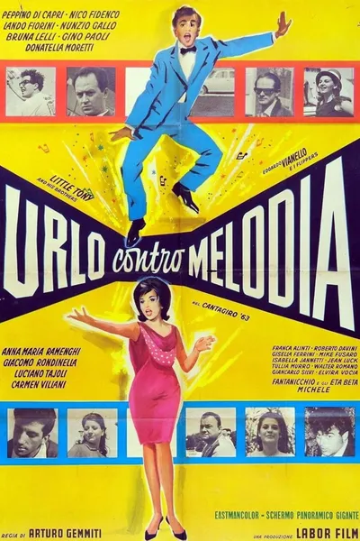 Urlo contro melodia nel Cantagiro 1963