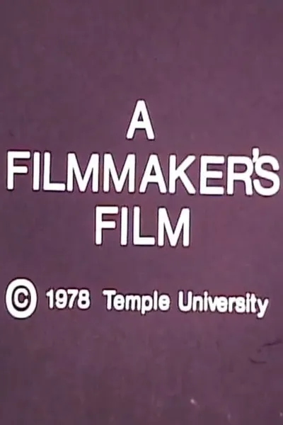 A Filmmaker's Film