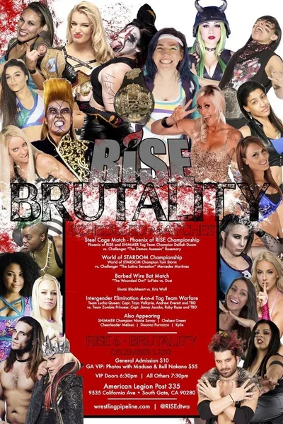 RISE Wrestling. RISE 6 Brutality