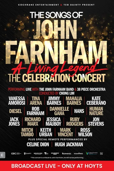 THE SONGS OF JOHN FARNHAM: A LIVING LEGEND – THE CELEBRATION CONCERT