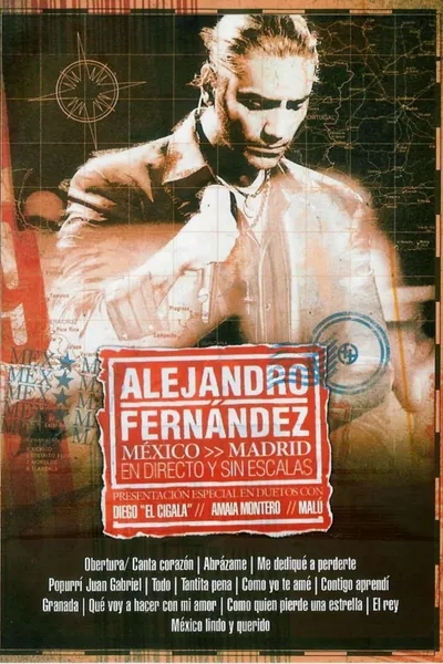 Alejandro Fernandez: En Directo Y Sin Escalas