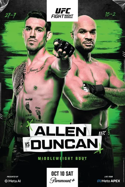 UFC Fight Night 290: Allen vs. Duncan