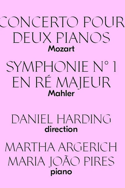 Martha Argerich & Maria João Pires Play Mozart Victoria Hall - Geneva