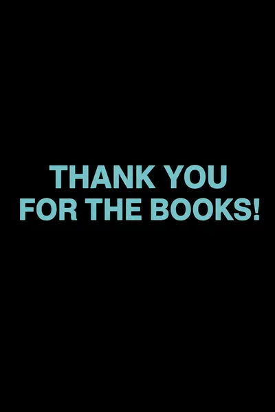 Thank You for the Books!