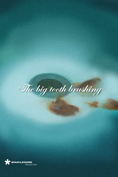The big tooth brushing