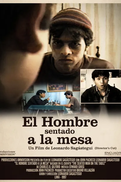 El hombre sentado a la mesa