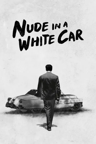 Blonde in a White Car