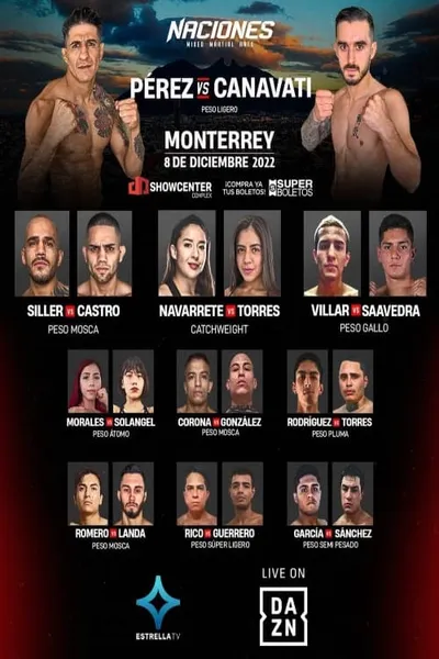 Naciones MMA 12