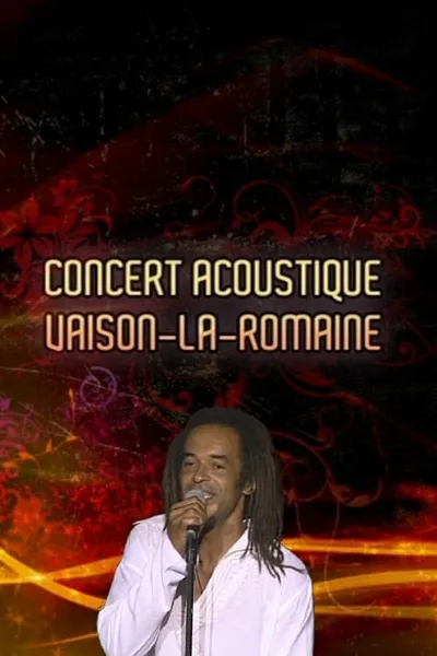 Yannick Noah - Concert acoustique - Vaison la Romaine