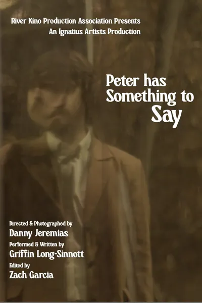 Peter Has Something to Say