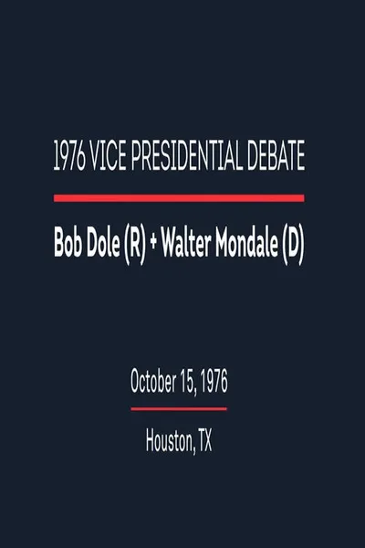 1976 Vice Presidential Debate