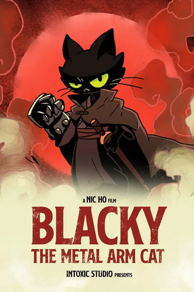 Blacky the Metal Arm Cat