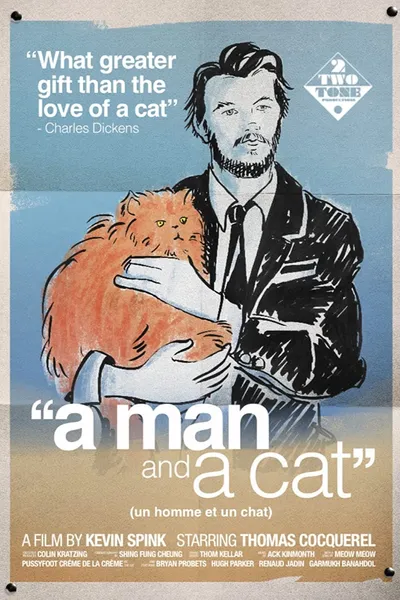 A Man and a Cat