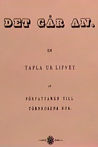 Det går an