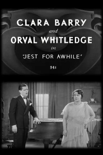 Clara Barry and Orval Whitledge in 'Jest for a While'