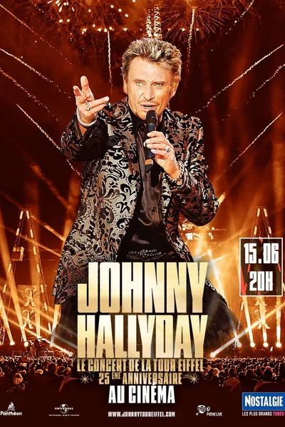 Johnny Hallyday - Le Concert de la Tour Eiffel - 25ème anniversaire