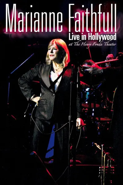 Marianne Faithfull - Live in Hollywood