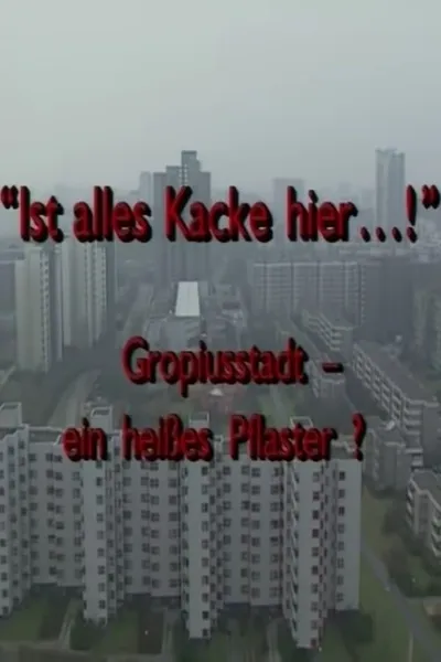 "Ist alles Kacke hier...!" - Gropiusstadt - ein heißes Pflaster?